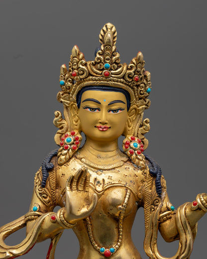 Padmasambhava with Disciple Statue | Traditional Tibetan Buddhist Art