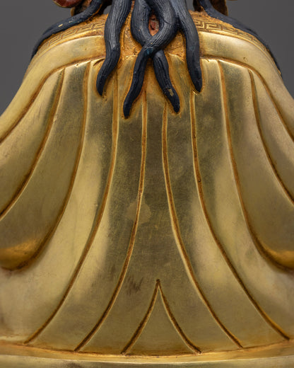 Tibetan Choke Dorje Statue | Buddhist Hand-carved Sculpture