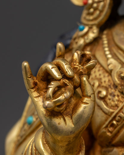 Tibetan Choke Dorje Statue | Buddhist Hand-carved Sculpture