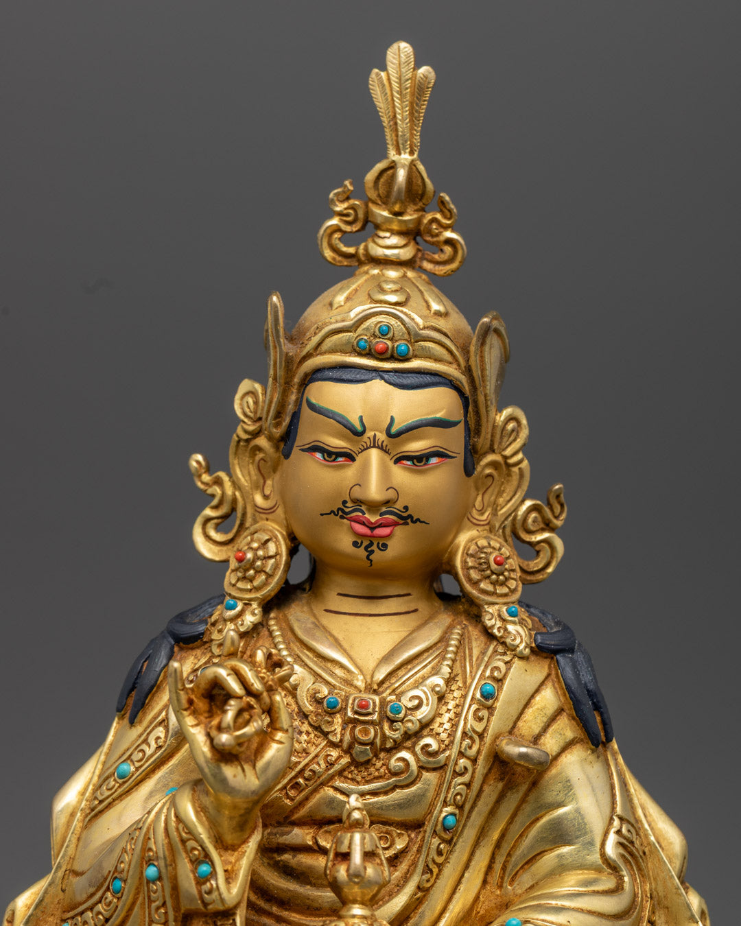 Tibetan Choke Dorje Statue | Buddhist Hand-carved Sculpture