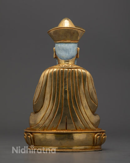 Guru Shapdum Tibetan Deity Statue