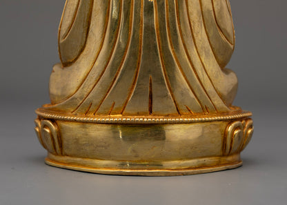 Guru Shapdum Tibetan Deity Statue