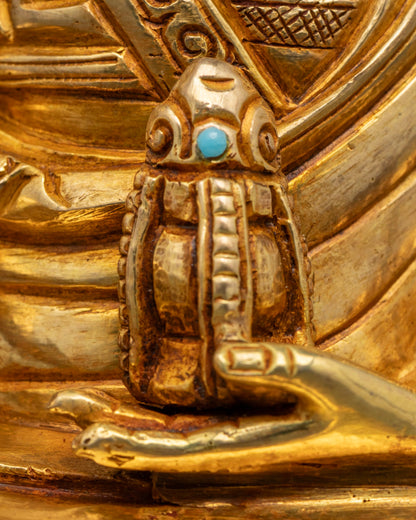 Guru Shapdum Tibetan Deity Statue