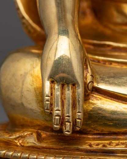 Guru Shapdum Tibetan Deity Statue