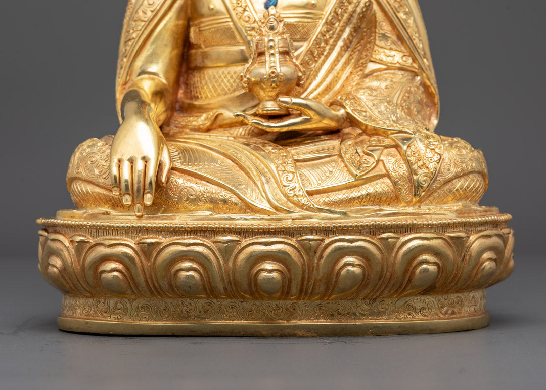 Handcrafted Guru Shapdum Statue | Tibetan Buddhist Deity