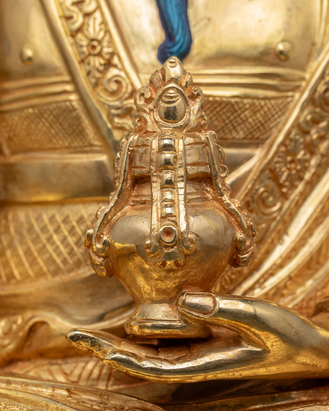 Handcrafted Guru Shapdum Statue | Tibetan Buddhist Deity
