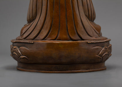 Guru Shapdum Statue | Handcrafted Tibetan Spiritual Art