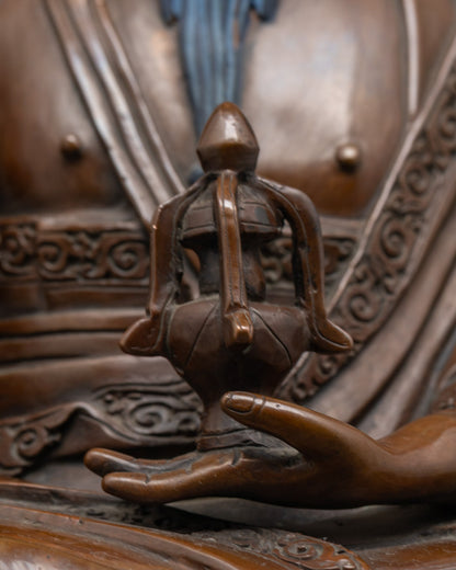 Guru Shapdum Statue | Handcrafted Tibetan Spiritual Art