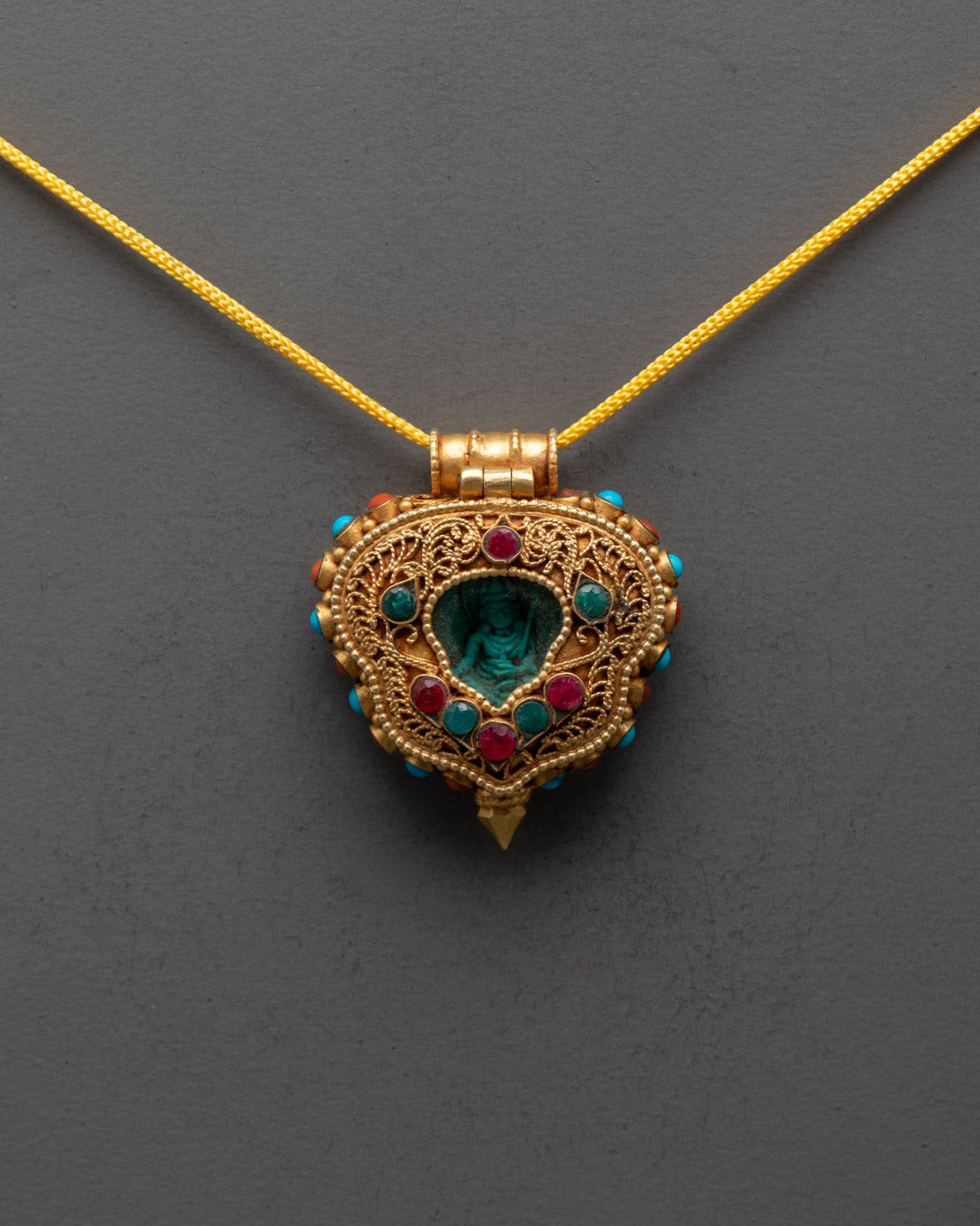 Guru Rinpoche Locket | Sacred Buddhist Protection Amulet