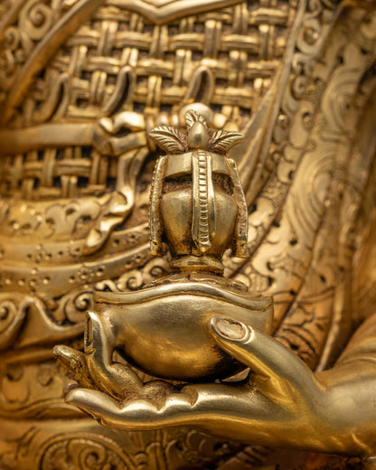 Nepali Statue of Guru Padmasambhava | Handmade Artwork