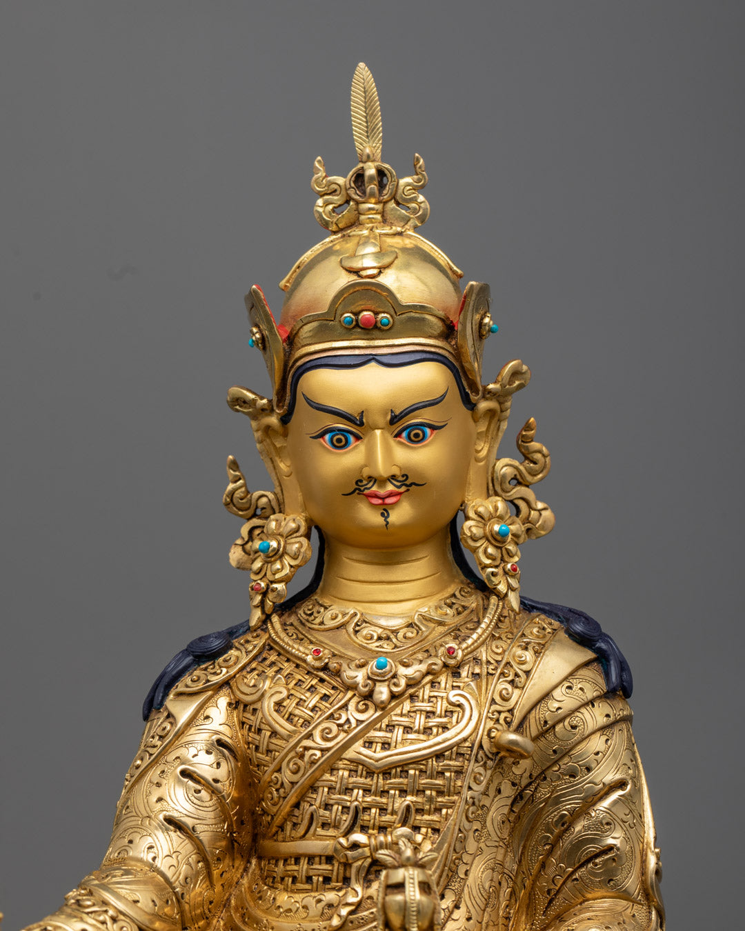 Nepali Statue of Guru Padmasambhava | Handmade Artwork