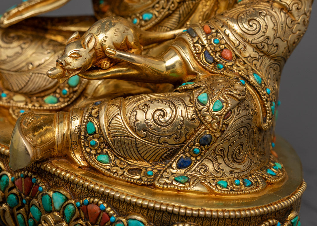 Buddhist Guru Norla Statue