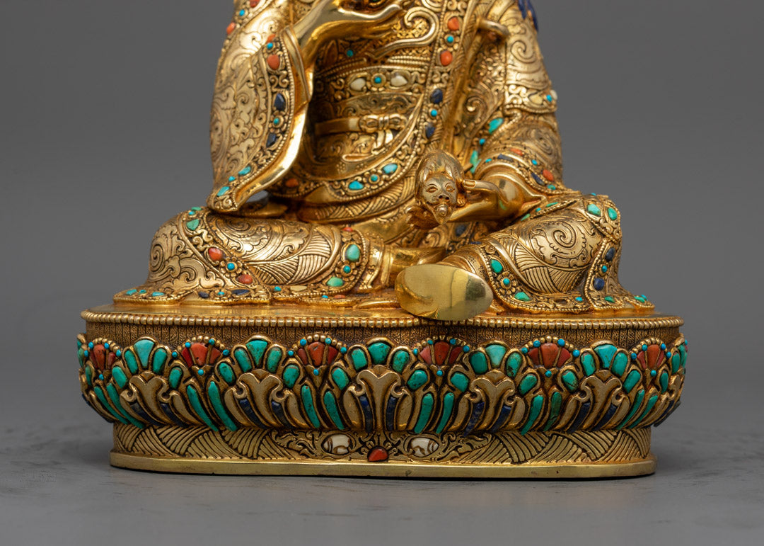 Buddhist Guru Norla Statue