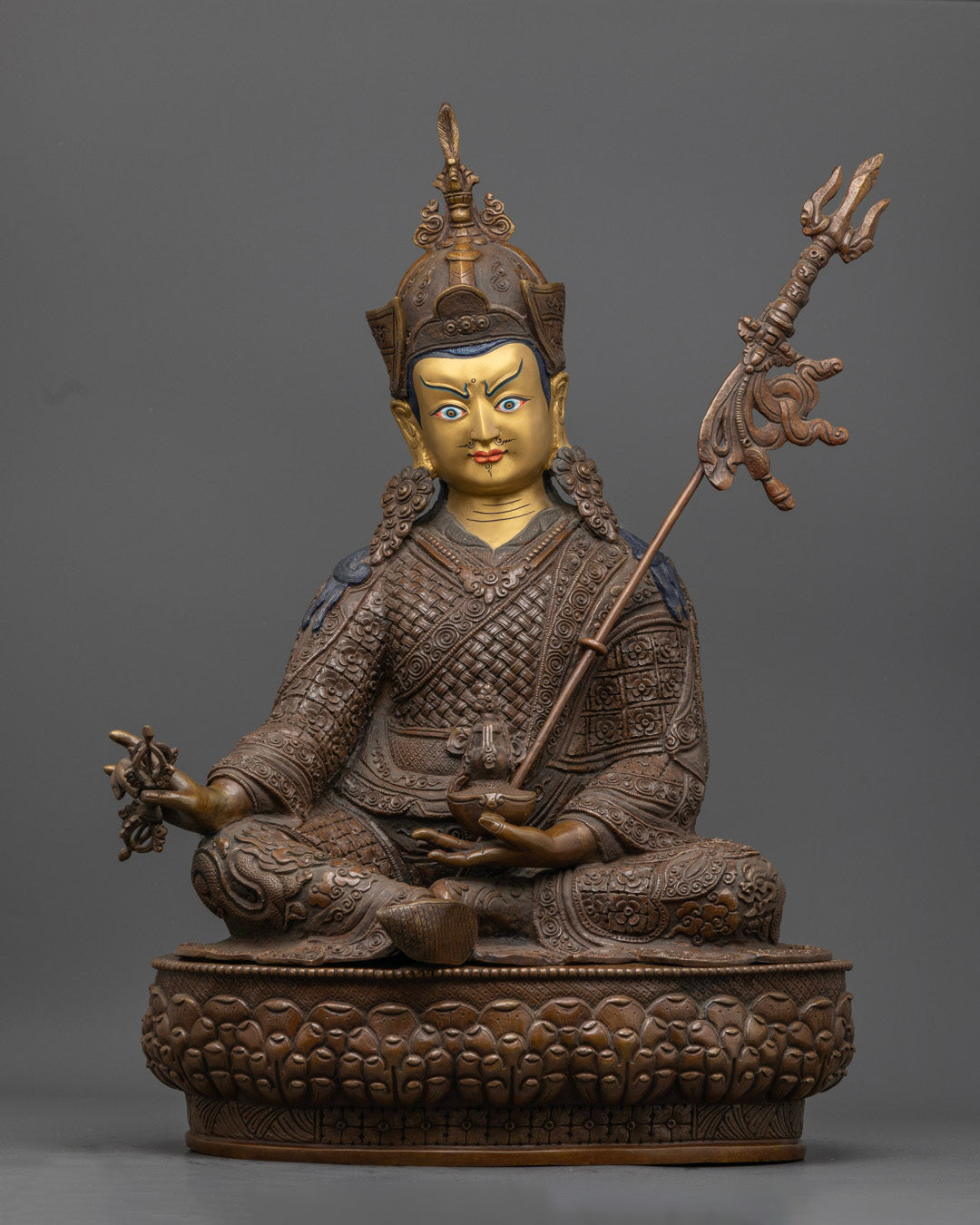 Dusum Sangye Guru Rinpoche Statue | Enlightenment, Protection & Blessings