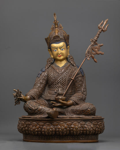 Dusum Sangye Guru Rinpoche Statue | Enlightenment, Protection & Blessings