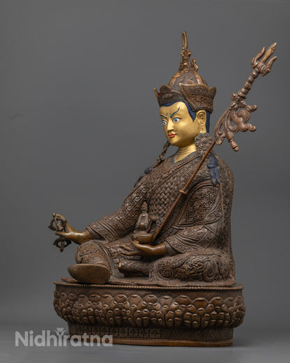 Dusum Sangye Guru Rinpoche Statue | Enlightenment, Protection & Blessings