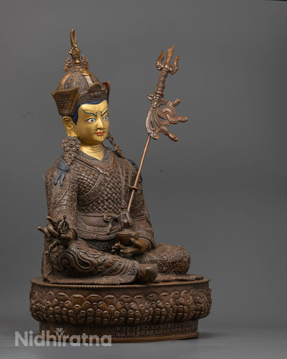 Dusum Sangye Guru Rinpoche Statue | Enlightenment, Protection & Blessings