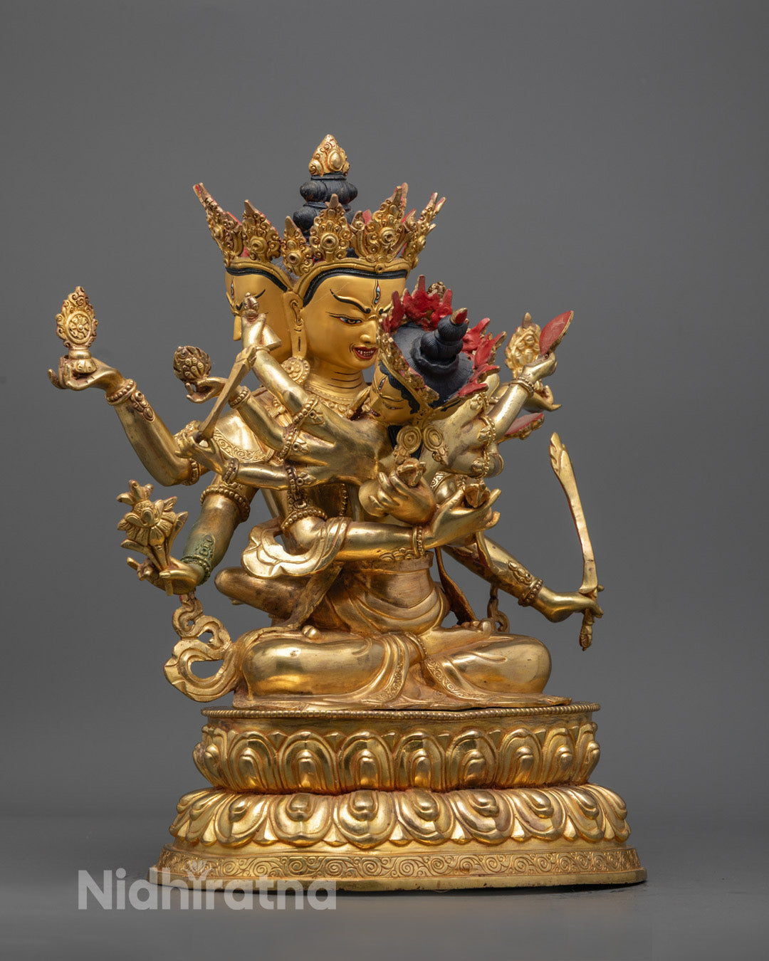 Guhyasamaja Sculpture | Handcrafted Buddhist Tantra Statue