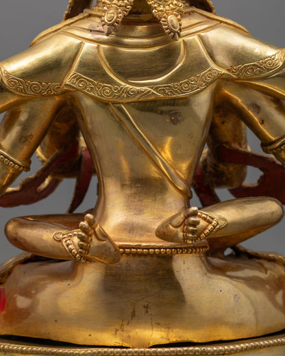 Guhyasamaja Sculpture | Handcrafted Buddhist Tantra Statue
