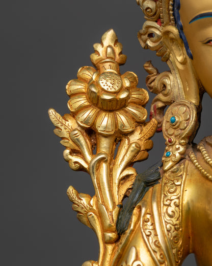 Green Tara Statue