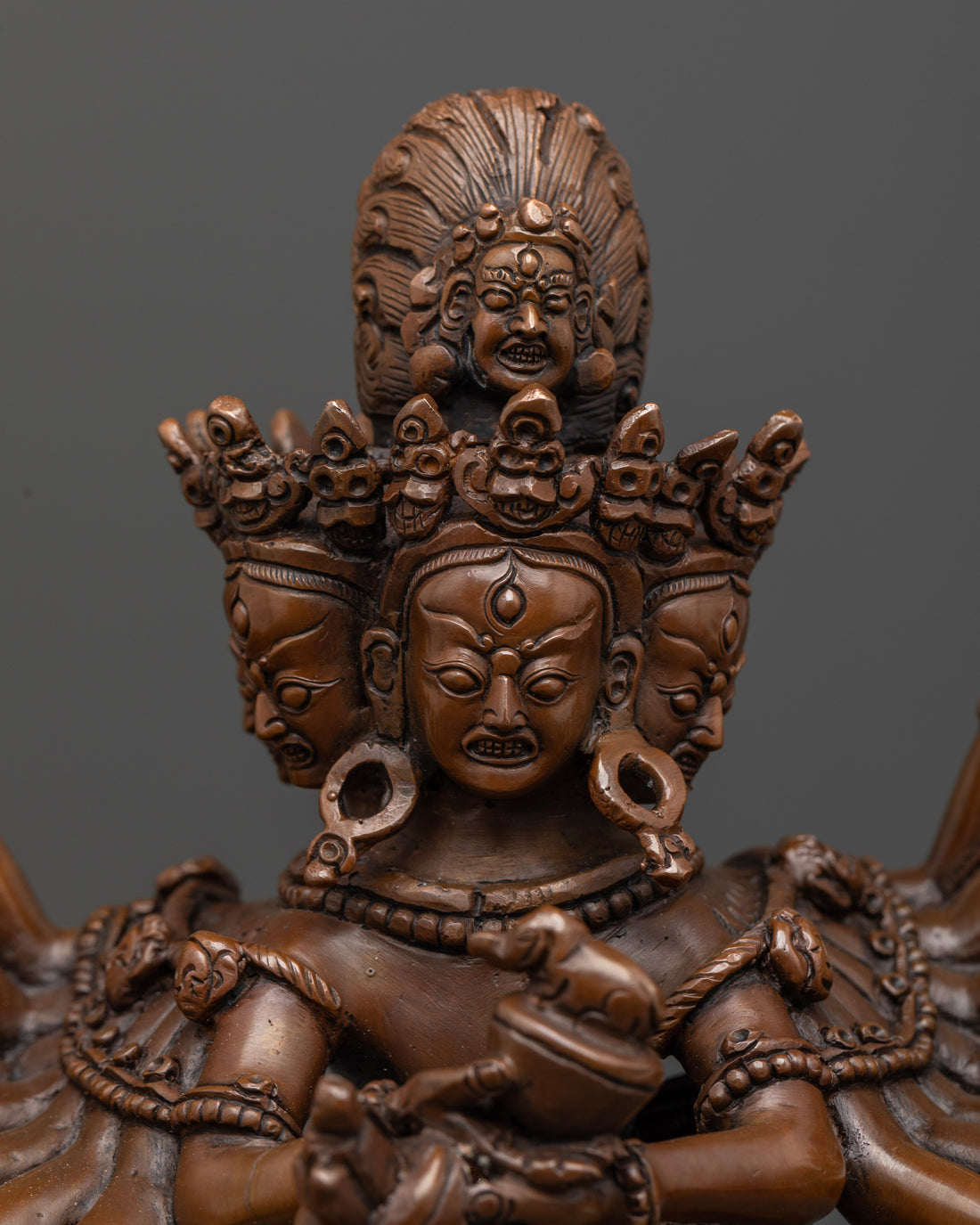 Oxidized Hevajra Statue: A Divine Protector for Your Altar