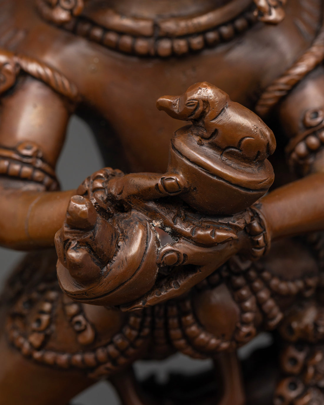 Oxidized Hevajra Statue: A Divine Protector for Your Altar