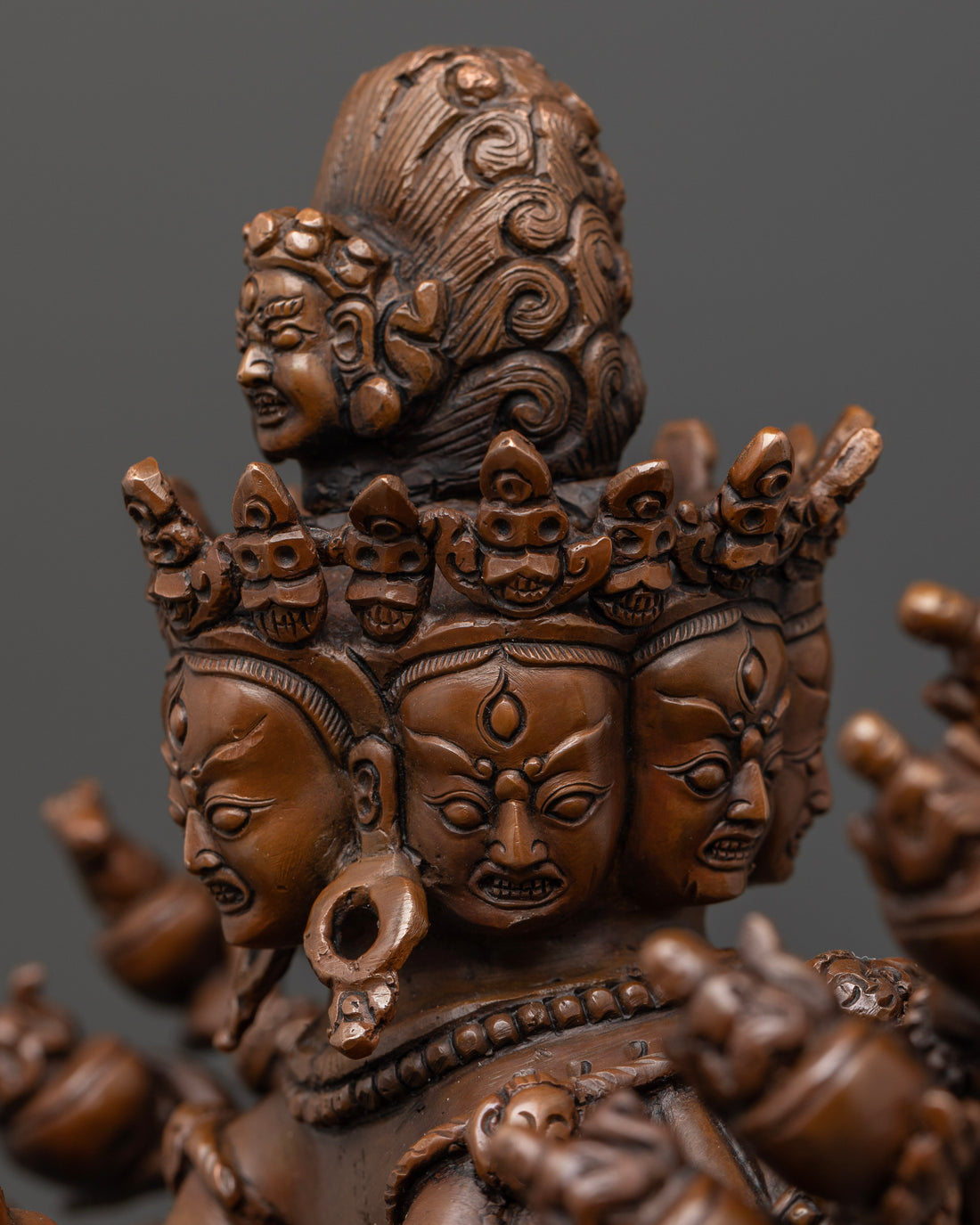 Oxidized Hevajra Statue: A Divine Protector for Your Altar