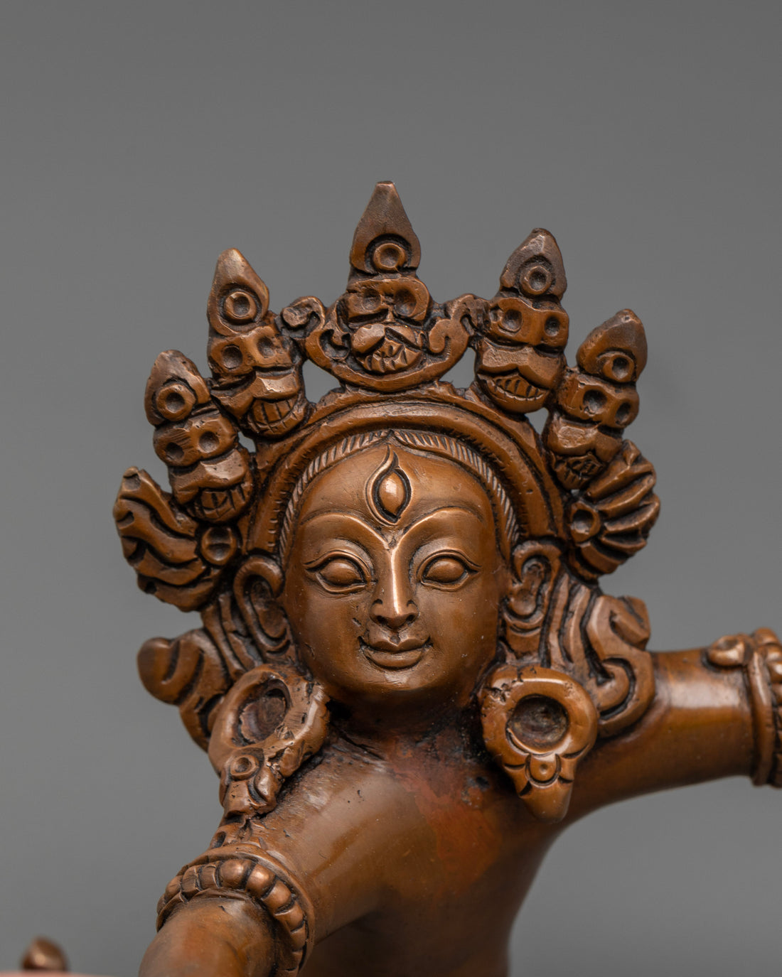 Oxidized Hevajra Statue: A Divine Protector for Your Altar