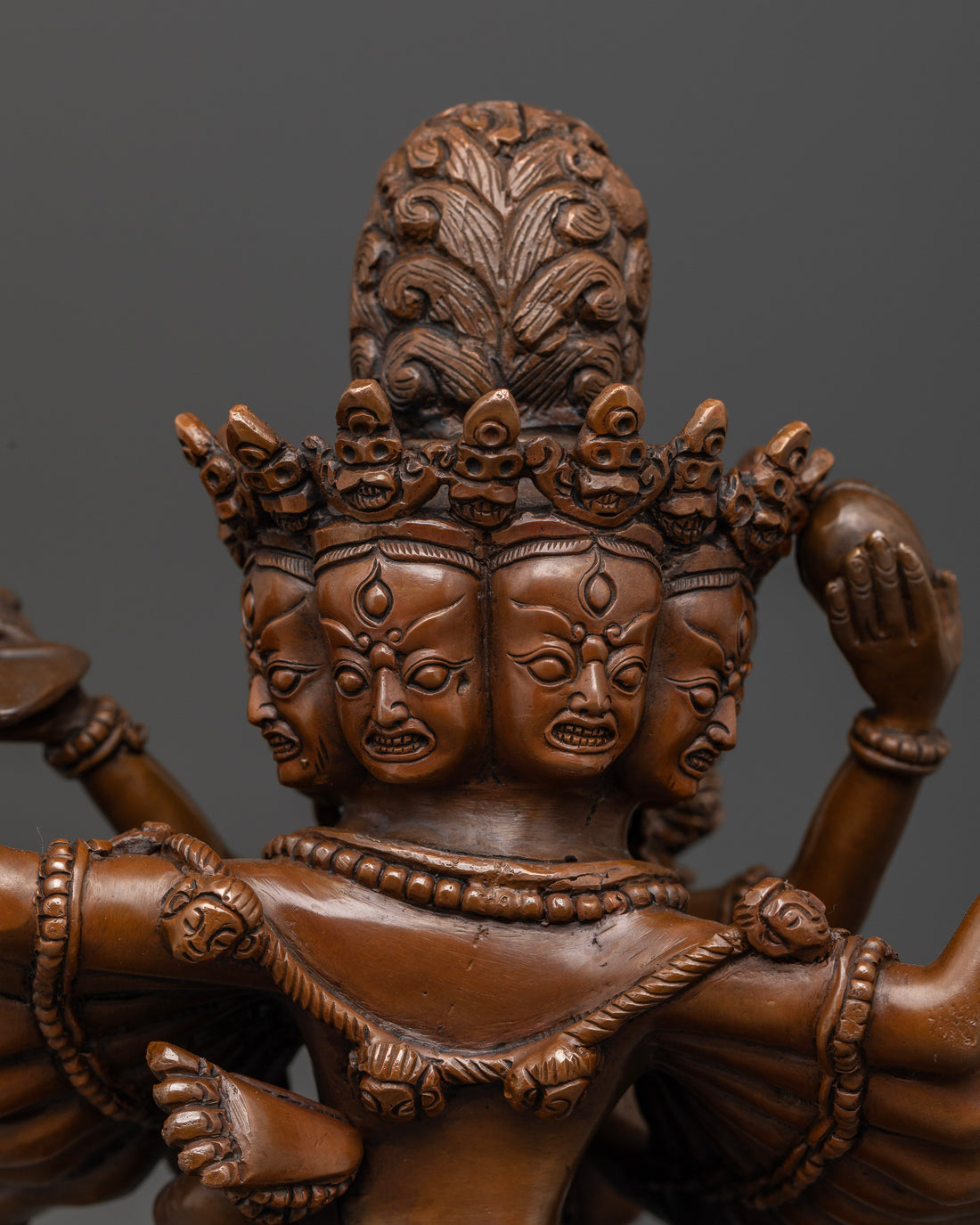 Oxidized Hevajra Statue: A Divine Protector for Your Altar