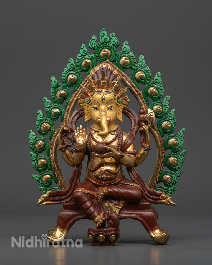 Handmade Ganesh Statue | Hindu Deity for Luck