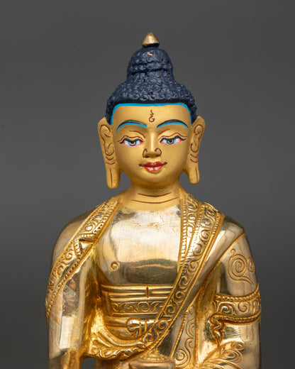 Handcrafted Buddha sculpture in lotus pose, perfect for meditation spaces