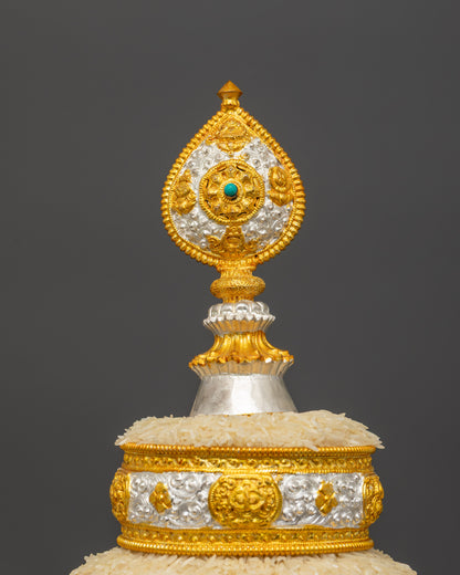 Handcrafted Tibetan Mandala Symbolizing Balance and Spiritual Harmony