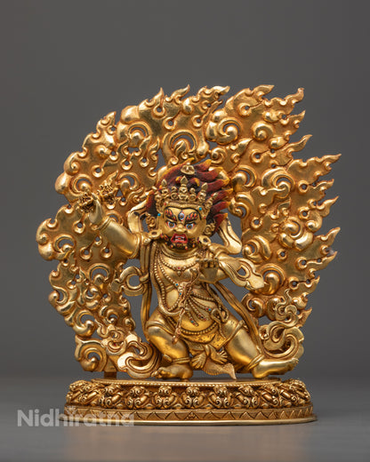 Handcrafted Vajrapani Statue |Symbol of the Strength of All Buddhas