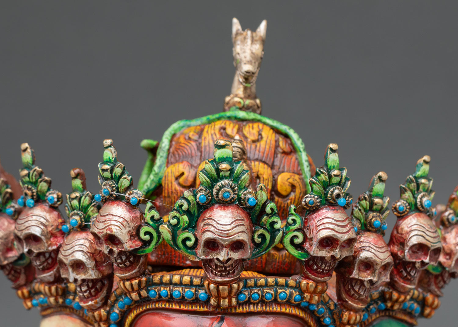 Hayagriva Statue in Hand-Painted Details | Himalayan Art