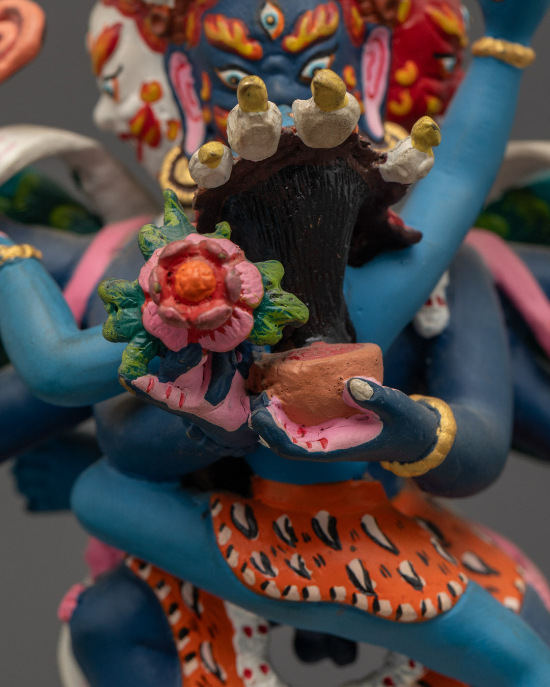 Beautifully Hand-carved Hayagriva Statue