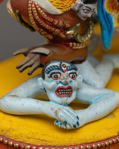 Tibetan Hayagriva Statue | Wrathful Manifestation of Avalokiteshvara