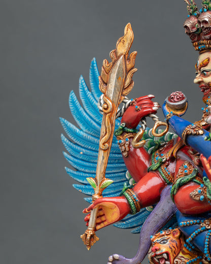 Hayagriva Statue in Hand-Painted Details | Himalayan Art