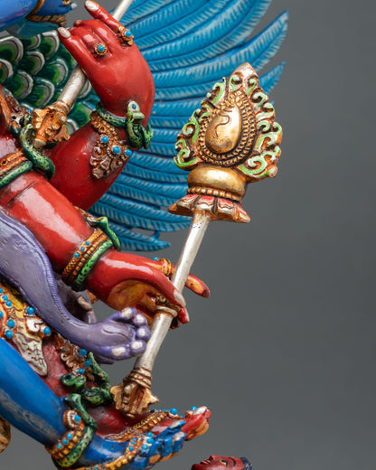 Hayagriva Statue in Hand-Painted Details | Himalayan Art