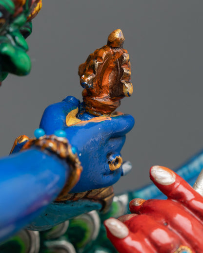 Hayagriva Statue in Hand-Painted Details | Himalayan Art