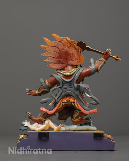 Tibetan Hayagriva Statue | Wrathful Manifestation of Avalokiteshvara
