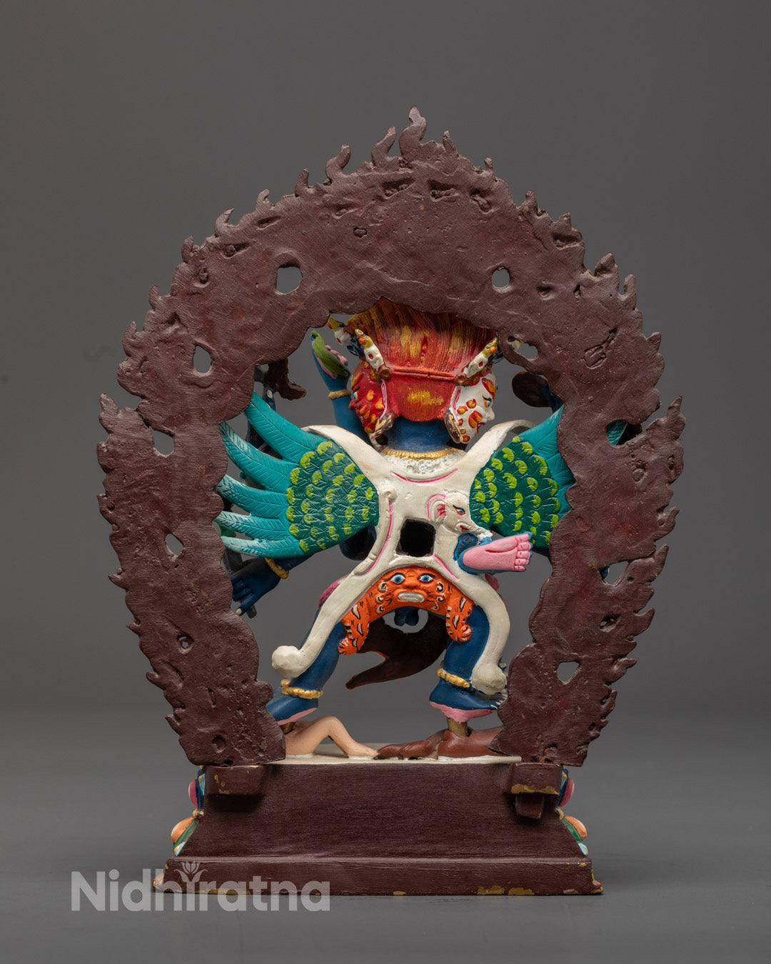 Beautifully Hand-carved Hayagriva Statue
