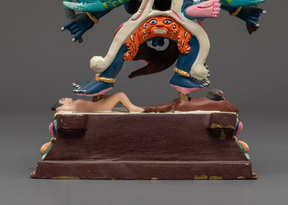 Beautifully Hand-carved Hayagriva Statue