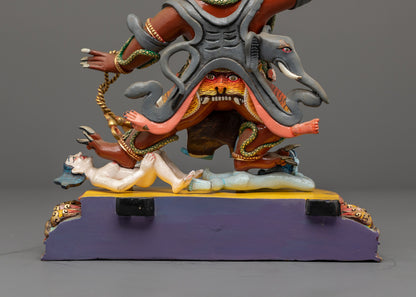 Tibetan Hayagriva Statue | Wrathful Manifestation of Avalokiteshvara