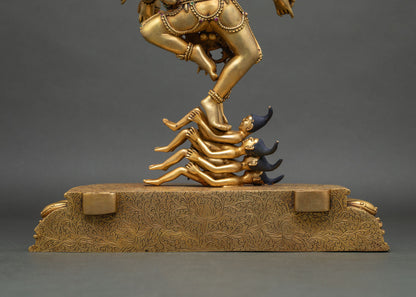 Wrathful Hevajra Statue from Nepal | Collector-Grade Buddhist Figurine