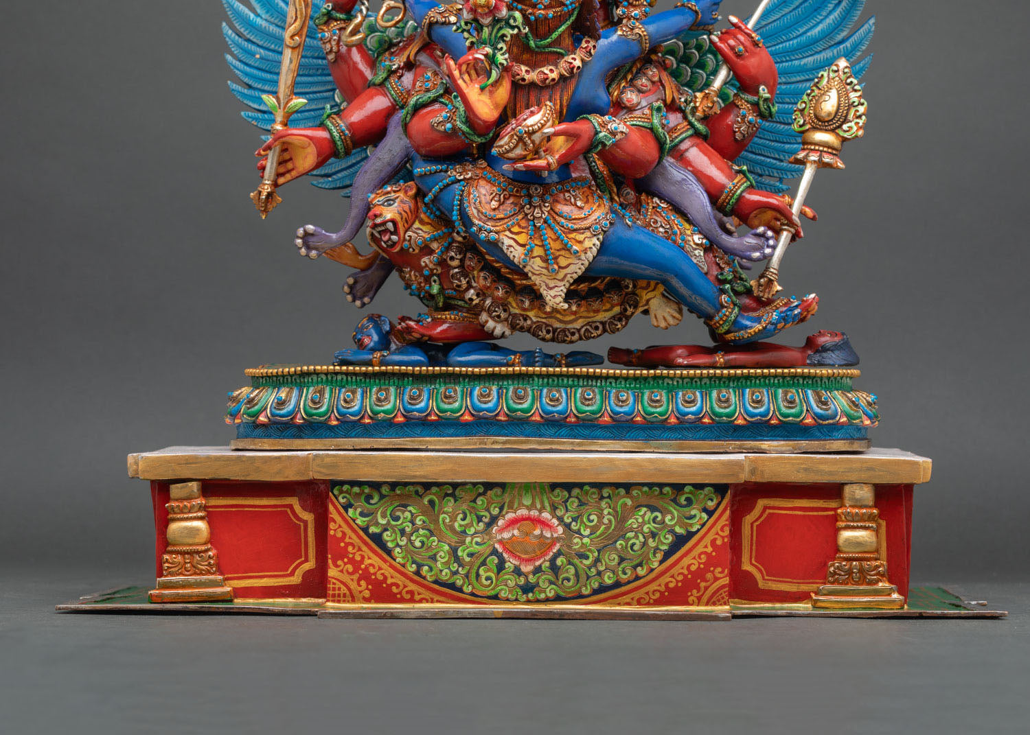 Hayagriva Statue in Hand-Painted Details | Himalayan Art