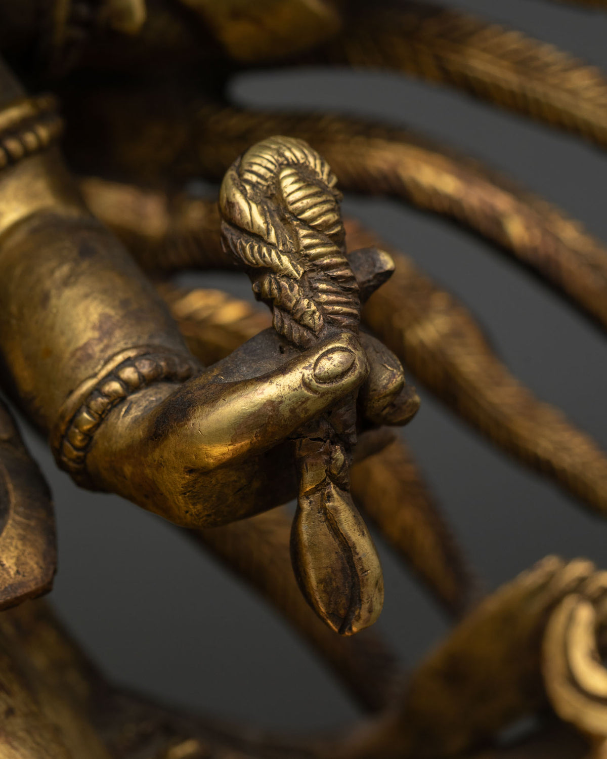 Antique Hayagriva Yab-Yum Statue from Nepal | Over 40 Years Old