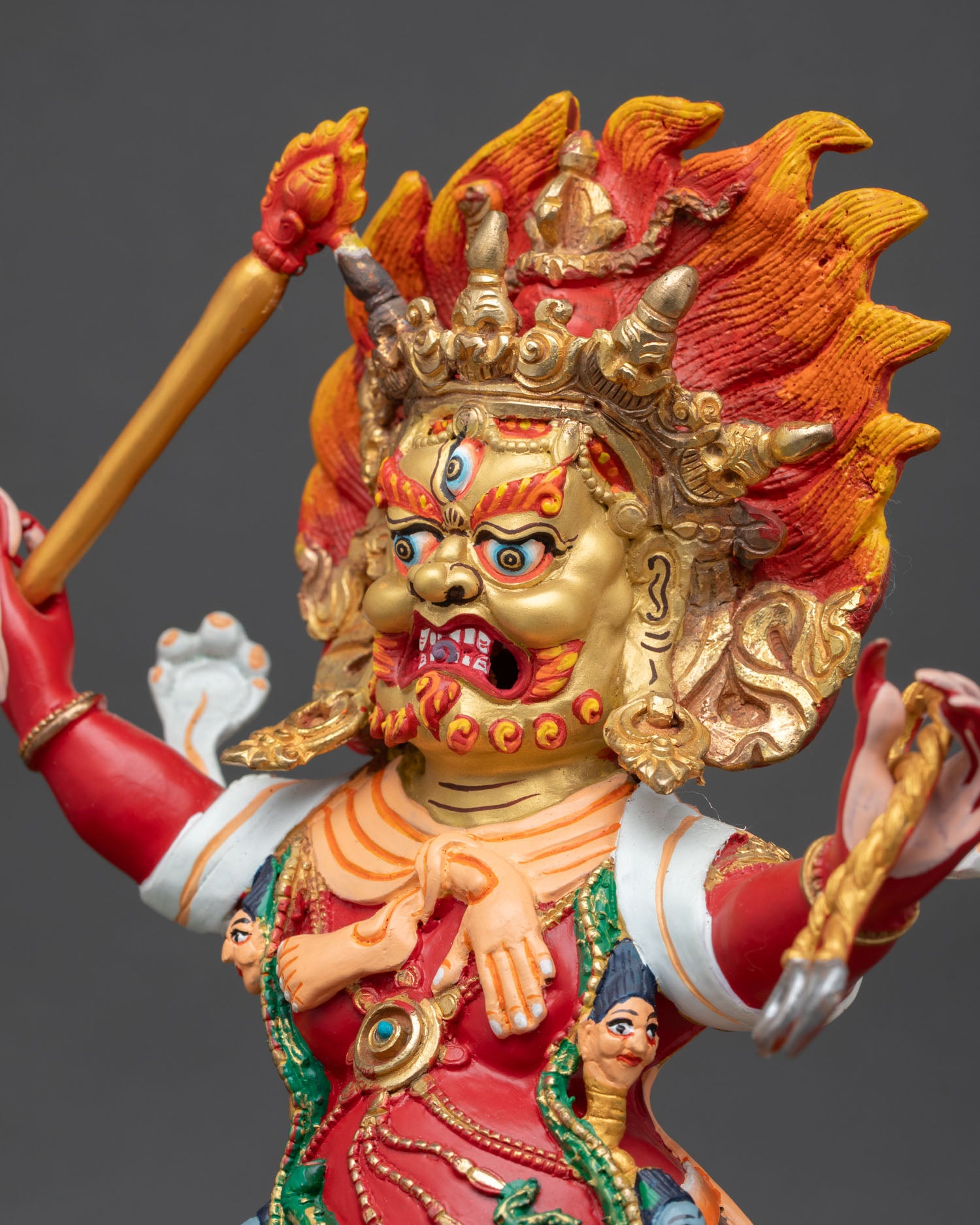 Standing Hayagriva Sculpture | Buddhist Home Decor