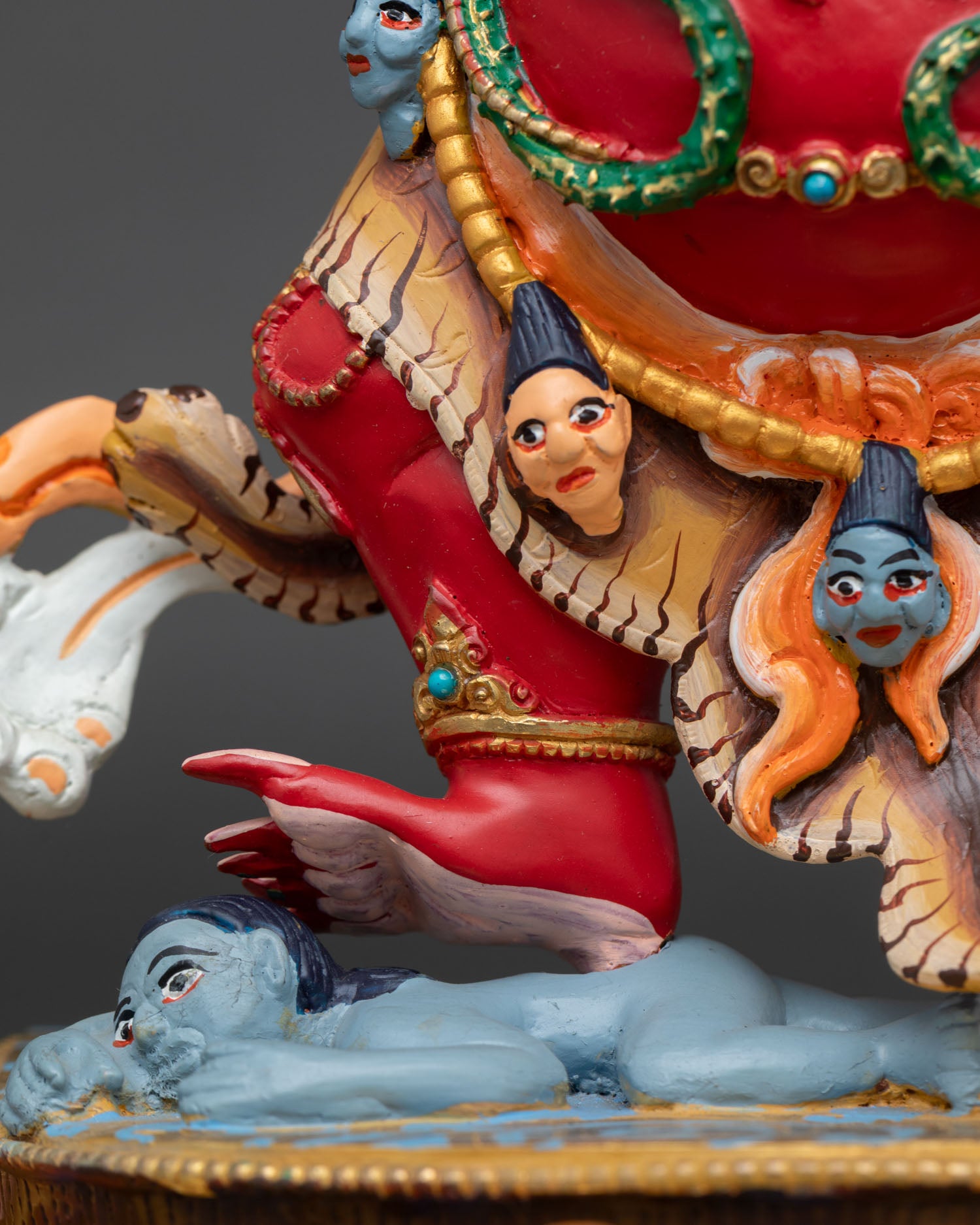 Standing Hayagriva Sculpture | Buddhist Home Decor