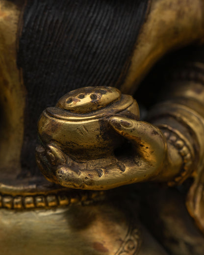 Antique Hayagriva Yab-Yum Statue from Nepal | Over 40 Years Old