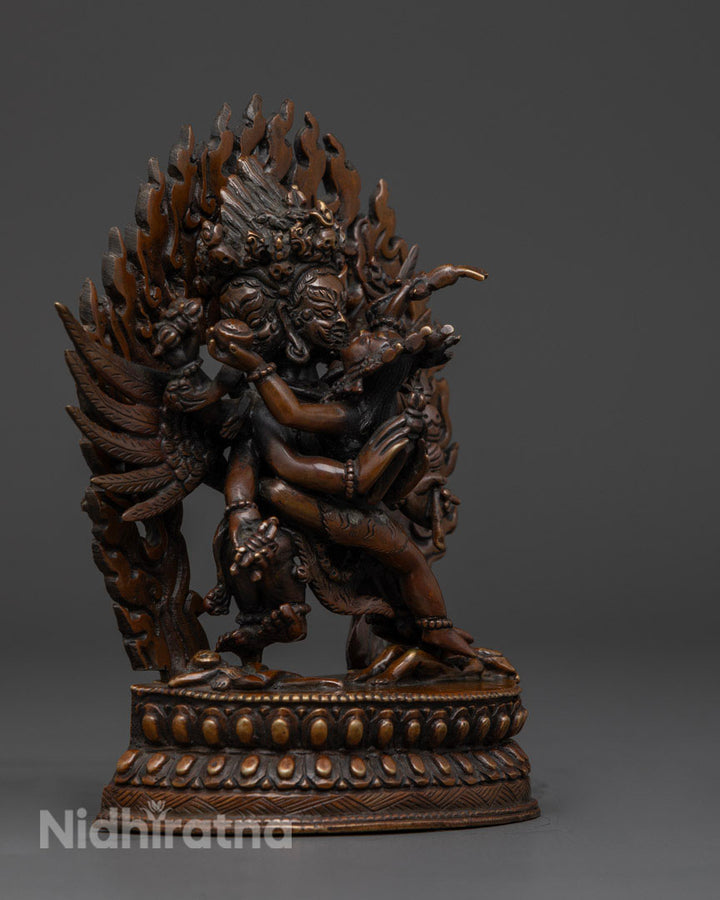 Phurba Vajrakilaya Statue | Handmade Wrathful Deity